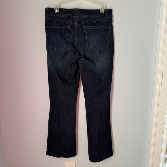 Wit & Wisdom Dark Denim Brittany ‘Ab’Solution Bootcut Jeans Size 8 Petite - Picture 8 of 10
